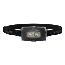 Pealamp otsaesise lamp Ledlenser HF4R must laetav