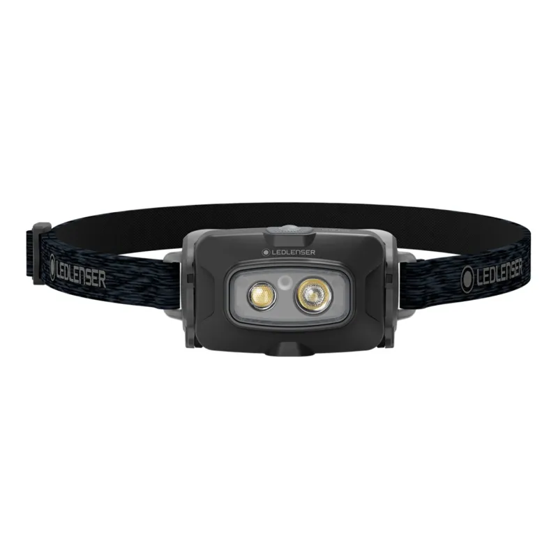 Pealamp otsaesise lamp Ledlenser HF4R must laetav