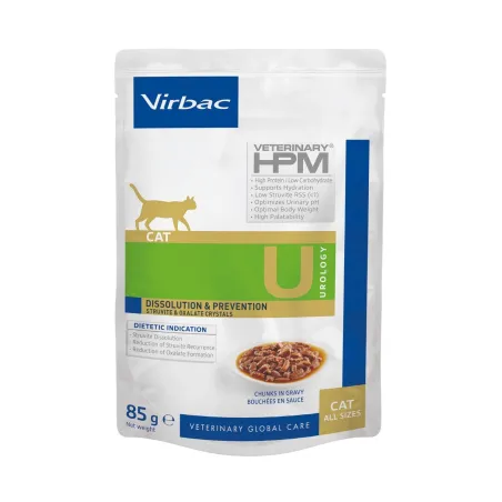 HPMC Virbac põieprobleemide puhul kassikonserv CAT urology Dissolution & Prevention 85g 12tk