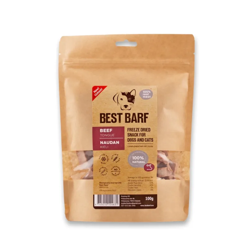 Best Barf külmkuivatatud Veisekeel 100g