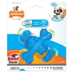 Nylabone XS närimismänguasi Power Chew X Bone beef