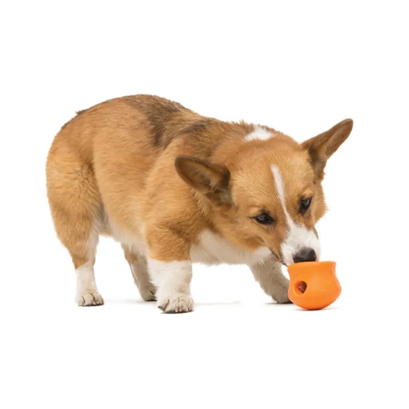 Zogoflex koera mänguasi Toppl S 6,4cm oranž