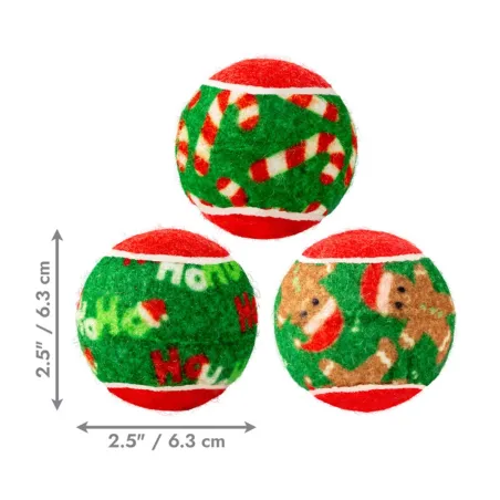 KONG Holiday SqueakAir pallid 6 tk M
