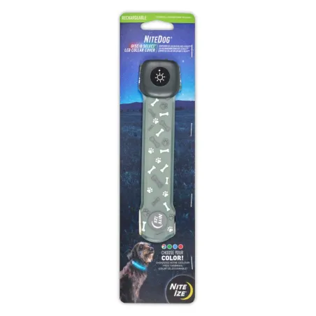 NiteDog kate kaelarihmale (laetav) LED Disc-O