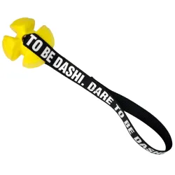Dashi kollane kummist sikutamise mänguasi TPR-pall 8cm