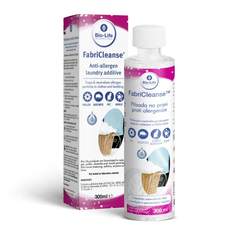 Bio-Life allergiavastane pesulisand FABRICLEANSE 300ml