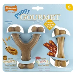 Nylabone kutsikate närimismänguasjad Puppy Gourmet Twin Pack S