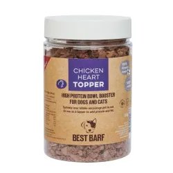 Best Barf külmkuivatatud maius kana südame topper 100g