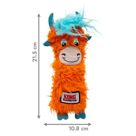 KONG Šoti mägiveise mänguasi kassile Kickeroo Highland Cow