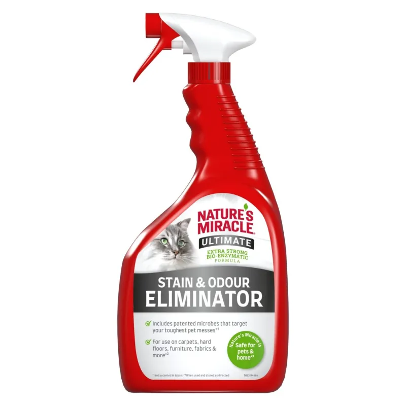Nature’s Miracle tugev plekieemaldaja kassidele 946ml