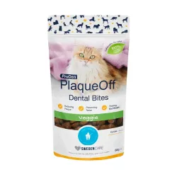 PlaqueOff Dental Bites Veggie 60g hammaste puhastamise maius kassidele