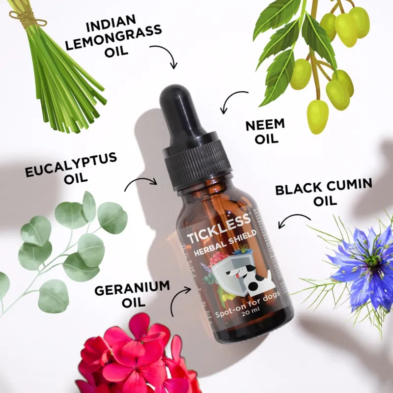 Tickless SPOT-ON Herbal Shield 20ml