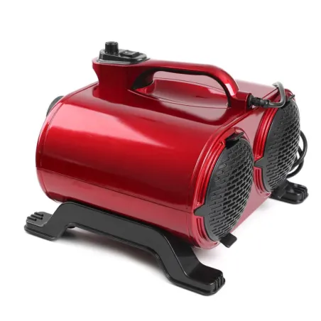 Shernbao Typhoon eriti võimas 3000 W kahemootoriline föön (150 l/s) punane