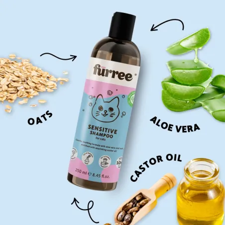 Fürree šampoon kassile Sensitive 250ml