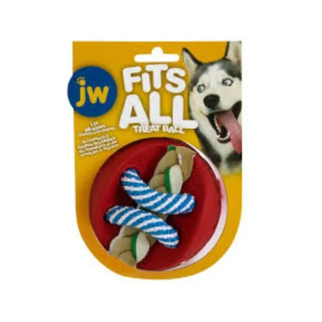JW maiustega täidetav mänguasi Fits All Treat Ball