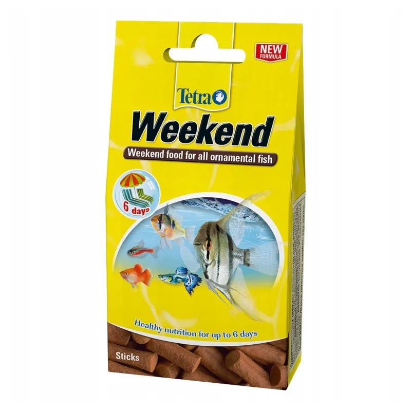Tetra eemaloleku ajaks toit kaladele Weekend N10