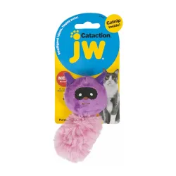 JW naistenõgesega kasside mänguasi lilla Cataction Catnip Raccoon