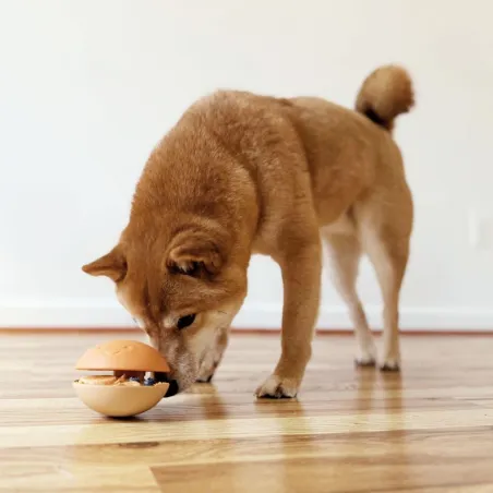 Nylabone närimise mänguasi Strong Chew Cheeseburger Treat Toy M