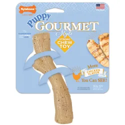 Nylabone närimispulk kutsikatele Puppy Gourmet Style Strong Chew Stick Chicken