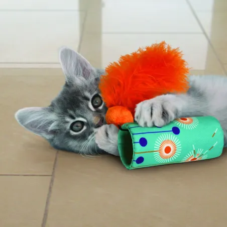 KONG pehme mänguasi kassidele Cat Wrangler Chirpz
