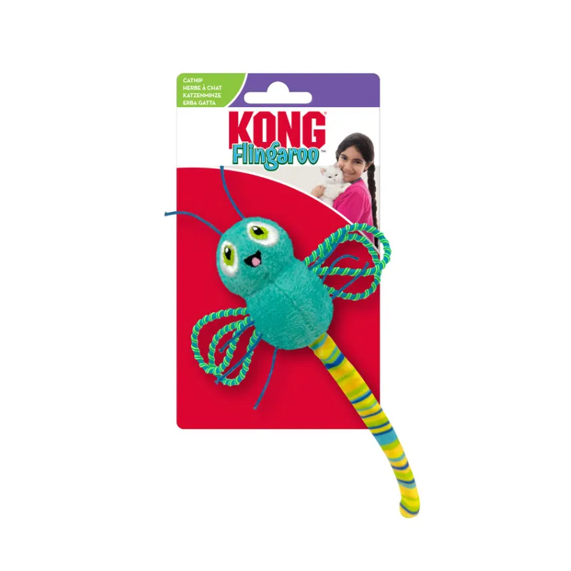 KONG kassi mänguasi Flingaroo Dragonfly
