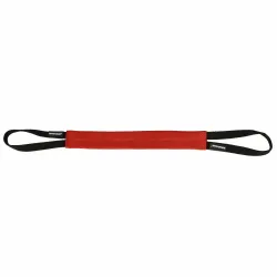 Dingo patukas Leather Tug Flat + 2 Handles 4X35 CM