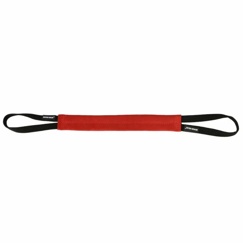 Dingo patukas Leather Tug Flat + 2 Handles 4X35 CM
