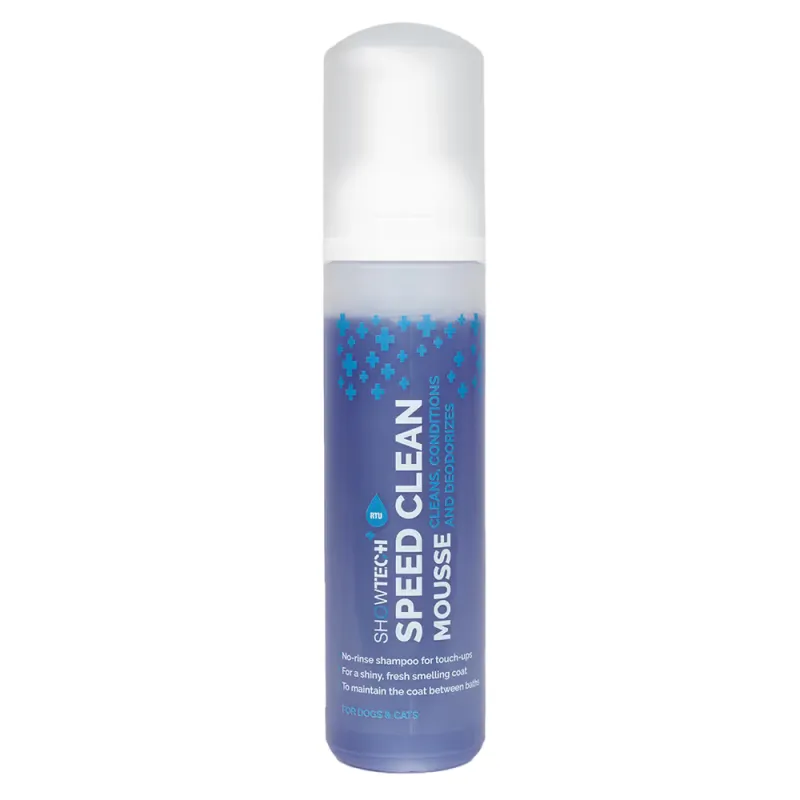 Show Tech+ Speed Clean Mousse veevaba puhastusvaht aaloeekstraktiga 200ml