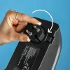 Pārnēsājams Mini Elektrosildītājs InnovaGoods Melns 400 W (Atjaunots A)