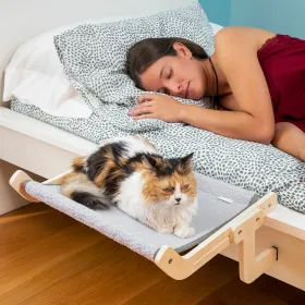 Piekarināms šūpuļtīkls kaķiem Hamacat InnovaGoods