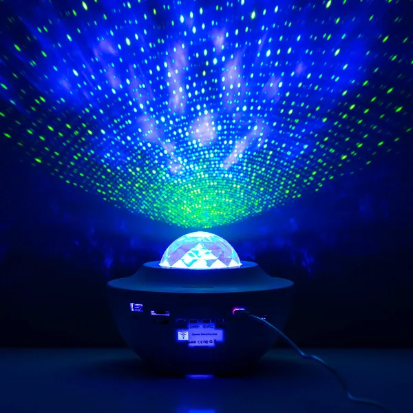 LED žvaigždės projektorius su garsiakalbiu Sedlay InnovaGoods