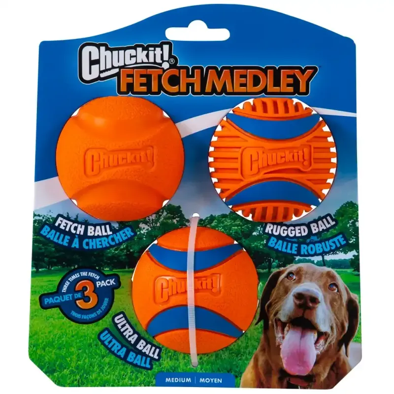 Chuckit! Fetch Medley palli-komplekt