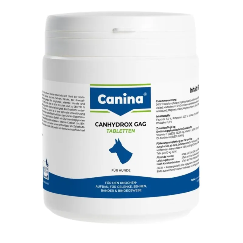 Canina Canhydrox GAG tabletid aitavad hoida kõhri, luid ja skeletilihaseid