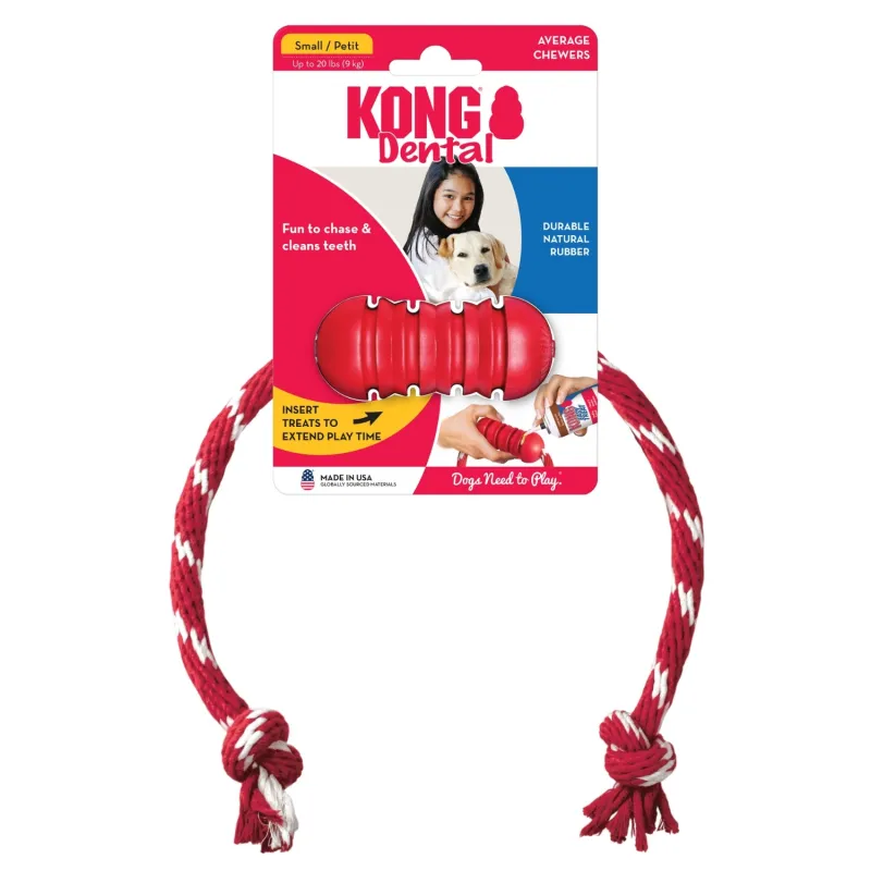 KONG Dental nööriga