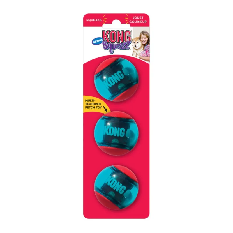 KONG Squeezz Action Ball