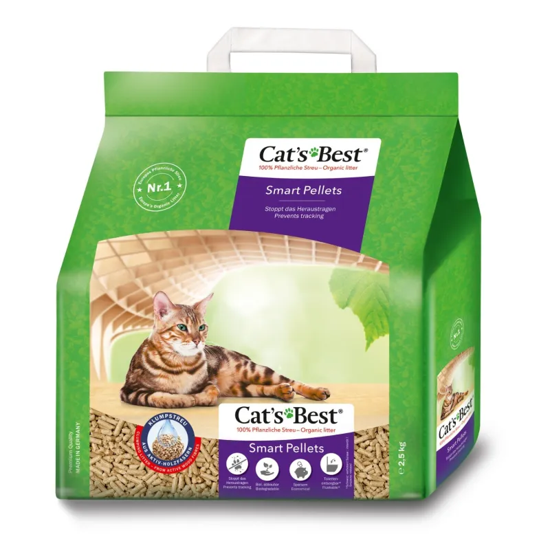 Cats Best Smart Pellets pikakarvalistele kassidele