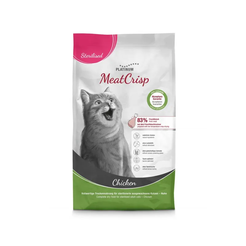 Platinum MeatCrisp steriliseeritud kassile kanaga
