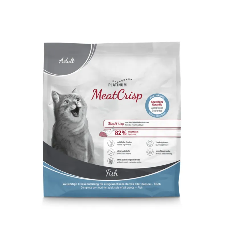 Platinum MeatCrisp täiskasvanud kassile kalaga