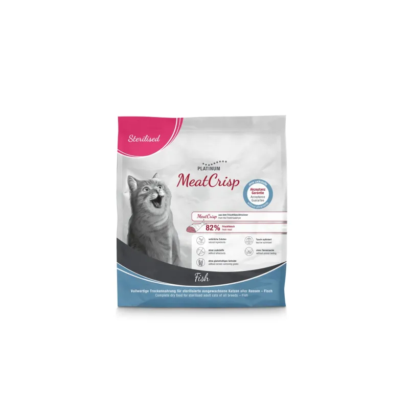 Platinum MeatCrisp steriliseeritud kassile kalaga