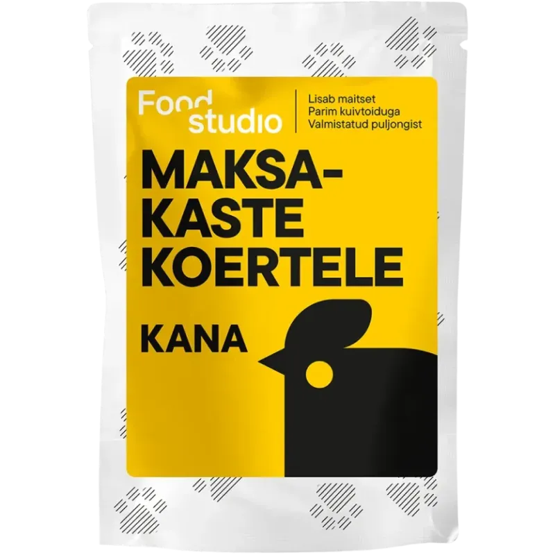Food Studio maksakaste koertele 100ml
