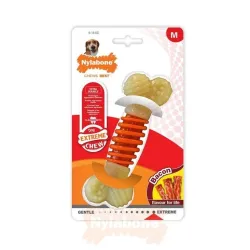 Nylabone närimismänguasi Pro Action Dental Chew Bone Bacon