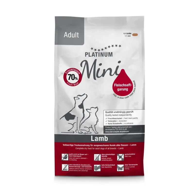 Platinum MINI koeratoit 900g