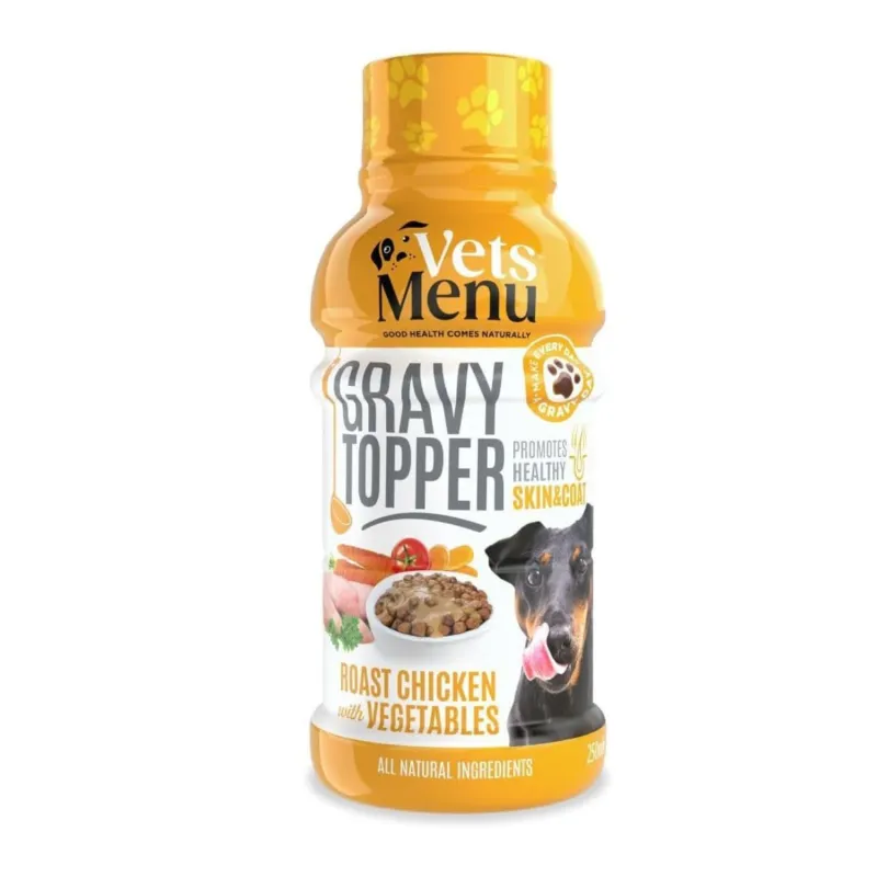 Vets Menu koera gravy topper liha+köögiviljad 250ml