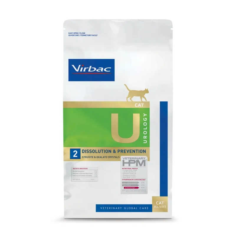 HPMC Cat Virbac kristallide lahustamiseks ja ennetamiseks uriinis Urology DISSOLUTION & PREVENTION