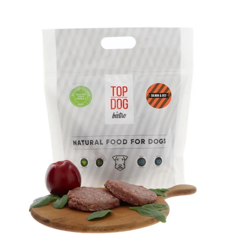 Top Dog kotletid Salmon and Beef