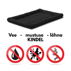 Vastupidav koerapesa QuietTime MAXX Pet Bed musta värvi