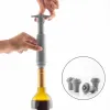 Vacuum Pump and Wine Stoppers Winuum InnovaGoods (4 caps)