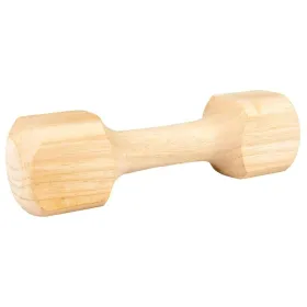 DUVOPLUS koera treeningmänguasi dumbbell puidust hantel