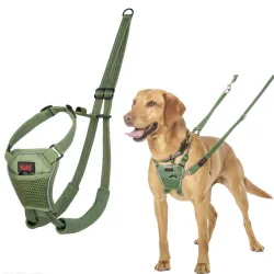 Halti tirimisvastased traksid No Pull Harness Forest Green
