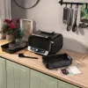Karstā gaisa fritieris ar grilu, piederumiem un pavārgrāmatu InnovaGoods Fryinn 12-in-1 6000 Melns Tērauds 3400 W 6 L